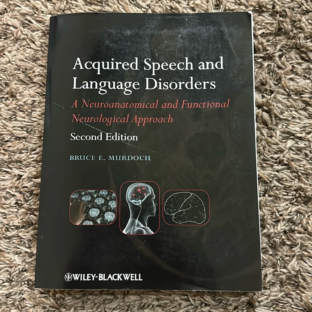 Acquired Speech and Language Disorders, 2nd edition